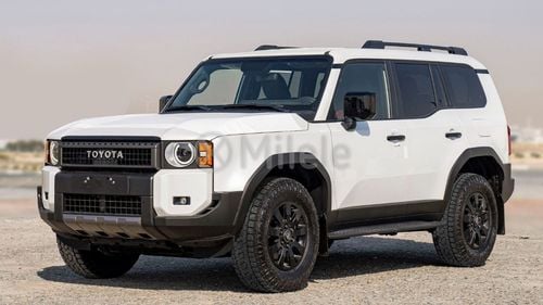 تويوتا برادو 250 2.4L PETROL FIRST EDITION - WHITE: NEW SHAPE (EXPORT ONLY)