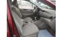 Nissan Tiida 2014 RED GCC NO PAIN NO ACCIDENT PERFECT