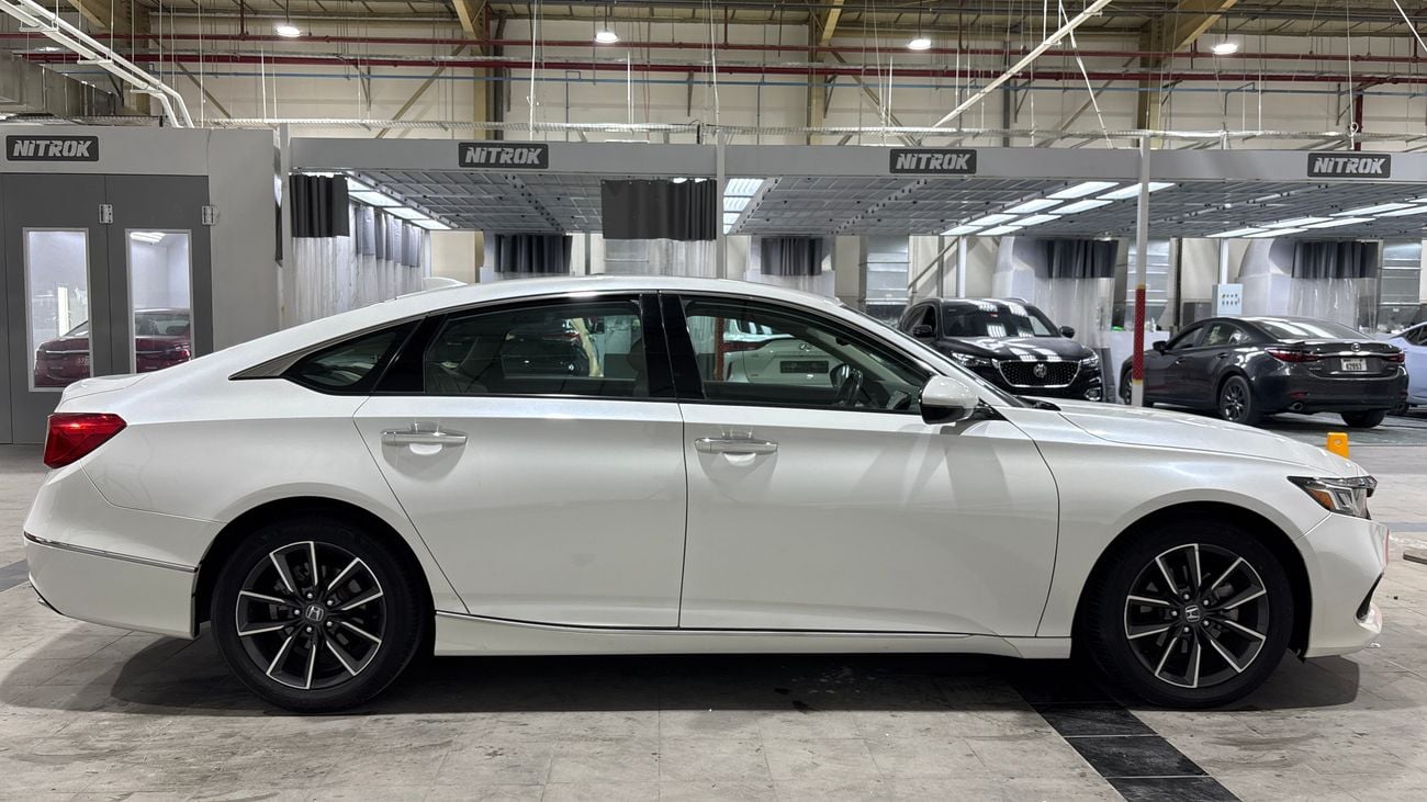 هوندا أكورد EX-L 2021 EX L | AED 1050/Month | 0 DP | 30 Day Return | Warranty | Service History