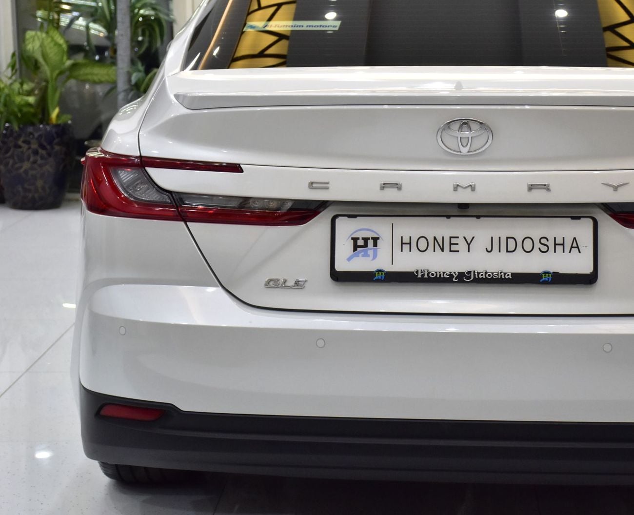 Toyota Camry EXCELLENT DEAL for our Toyota Camry GLE ( 2025 Model ) in White Color GCC Specs