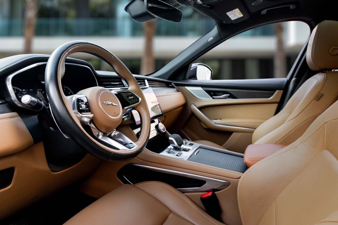 جاكوار F بيس F-Pace S | 2,644 P.M | 0% Downpayment | F-PACE S | LOW KMS | WARRANTY! | Ramadan Offer!