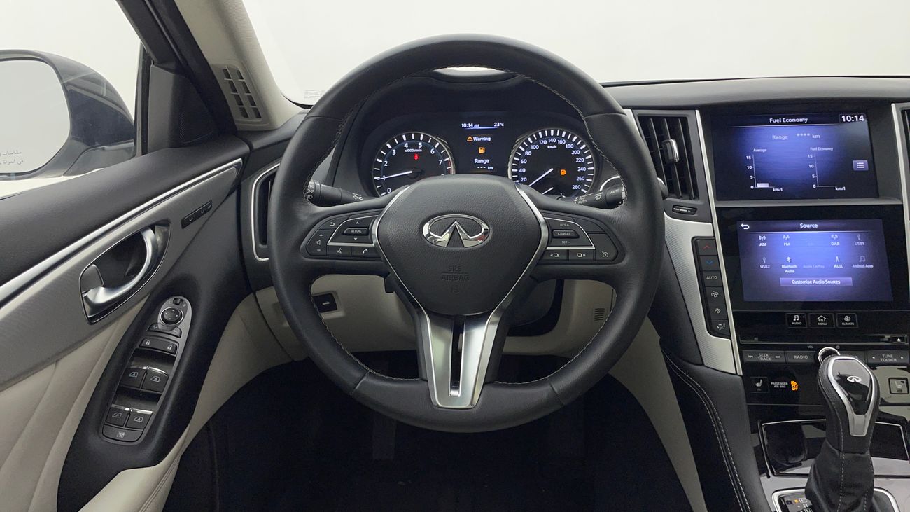 Infiniti Q50 Luxe 2.0L 2024 LUXE | AED 1205/Month | 0 DP | 30 Day Return | Warranty | Service History