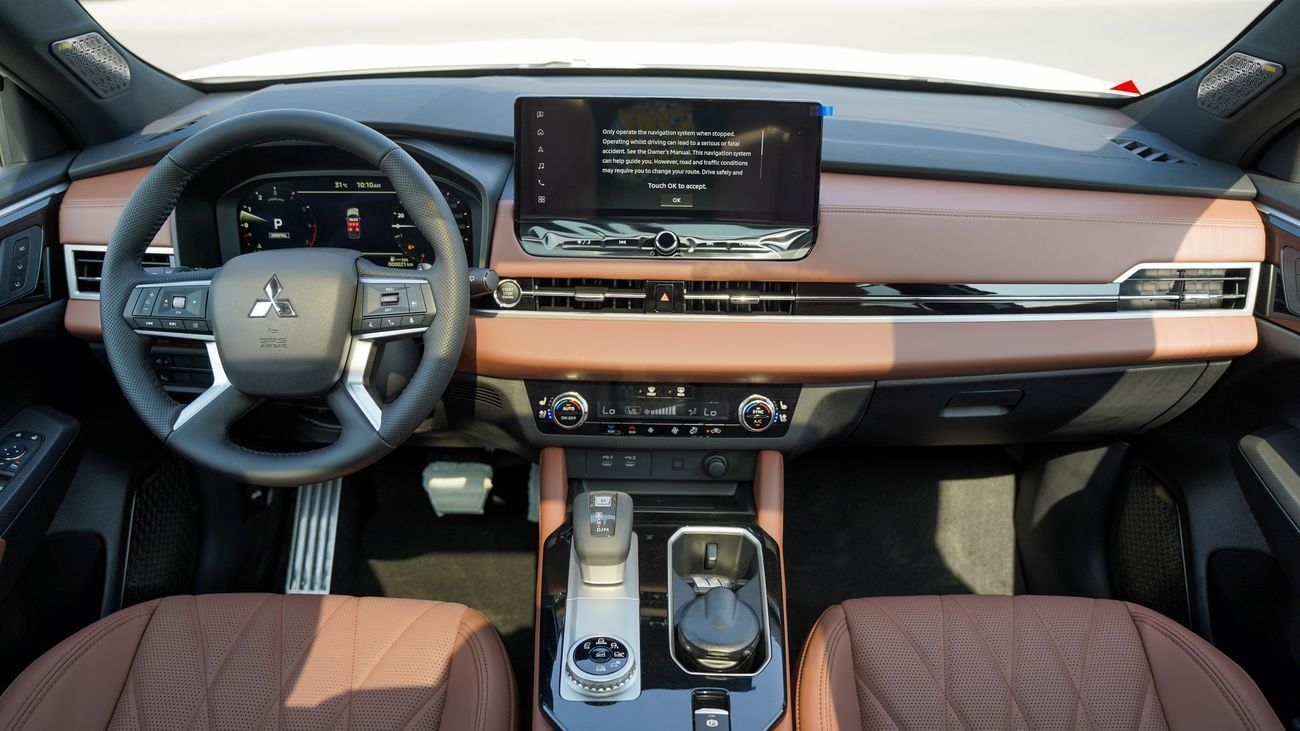 Mitsubishi Outlander Brand New Mitsubishi Outlander HighLine 2026 Export 2.5L Petrol 2WD|White/Tan|OUTLANDER-HL-2WD-26|