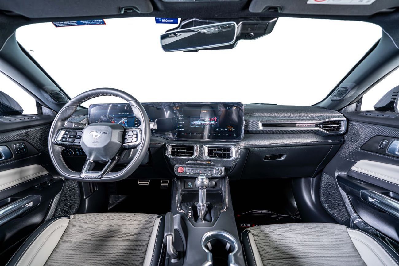 Ford Mustang GT Premium 5.0L (435 HP) Coupe A/T Naturally Aspirated V8-Al Tayer Warranty Until 2030-Sports Exhaus