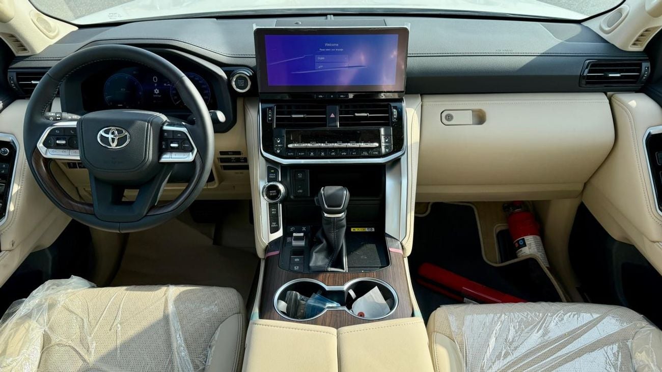 تويوتا لاند كروزر Toyota Land Cruiser VXR 3.5L 2026 White
