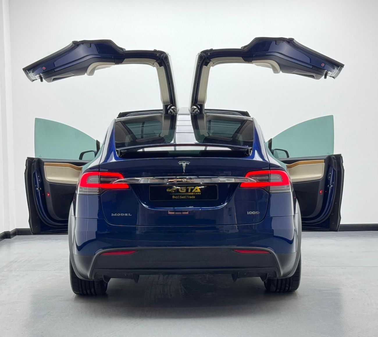 Tesla Model X 2018 Tesla Model X 100D, 2026 Battery Warranty Drive Unit Warranty, Tesla Service History, GCC