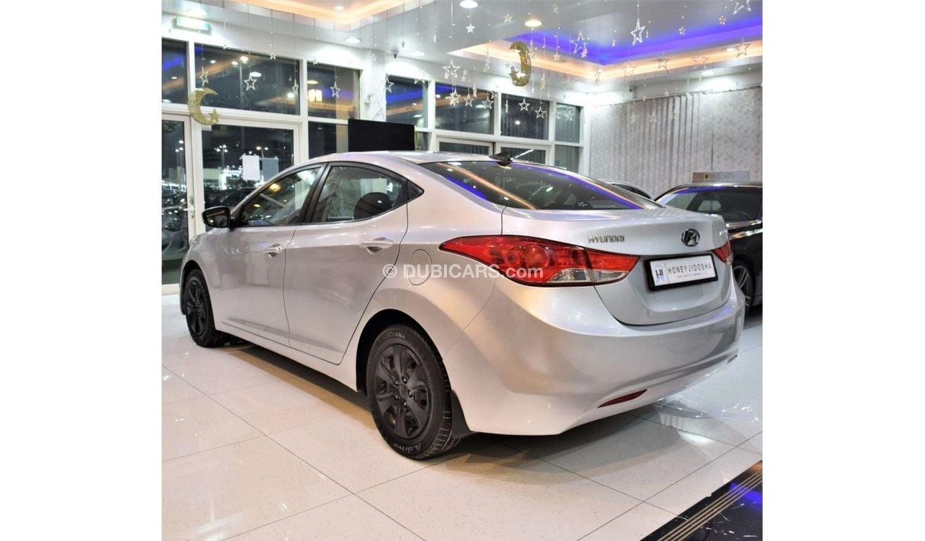 هيونداي إلانترا Hyundai Elantra 2014 Model!! in Silver Color! GCC Specs