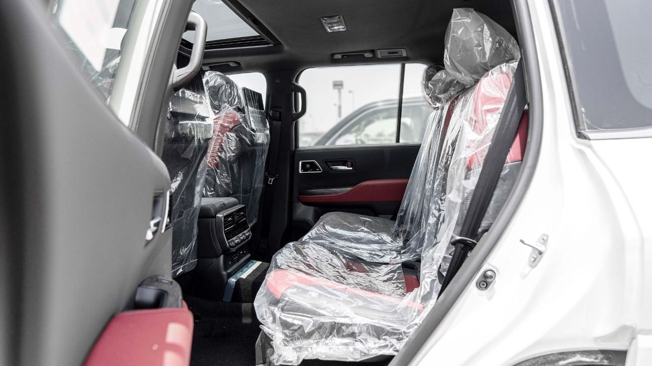 Toyota Land Cruiser 2025 Toyota Land Cruiser 300 VXR 3.5L AT Hybrid (White-Red)