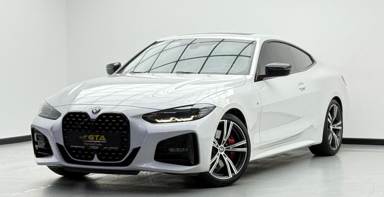 بي أم دبليو 430i M Sport 2.0L 2021 BMW 430i M-Sport Coupe, 2026 BMW Warranty + Service Pack, Full BMW Service History