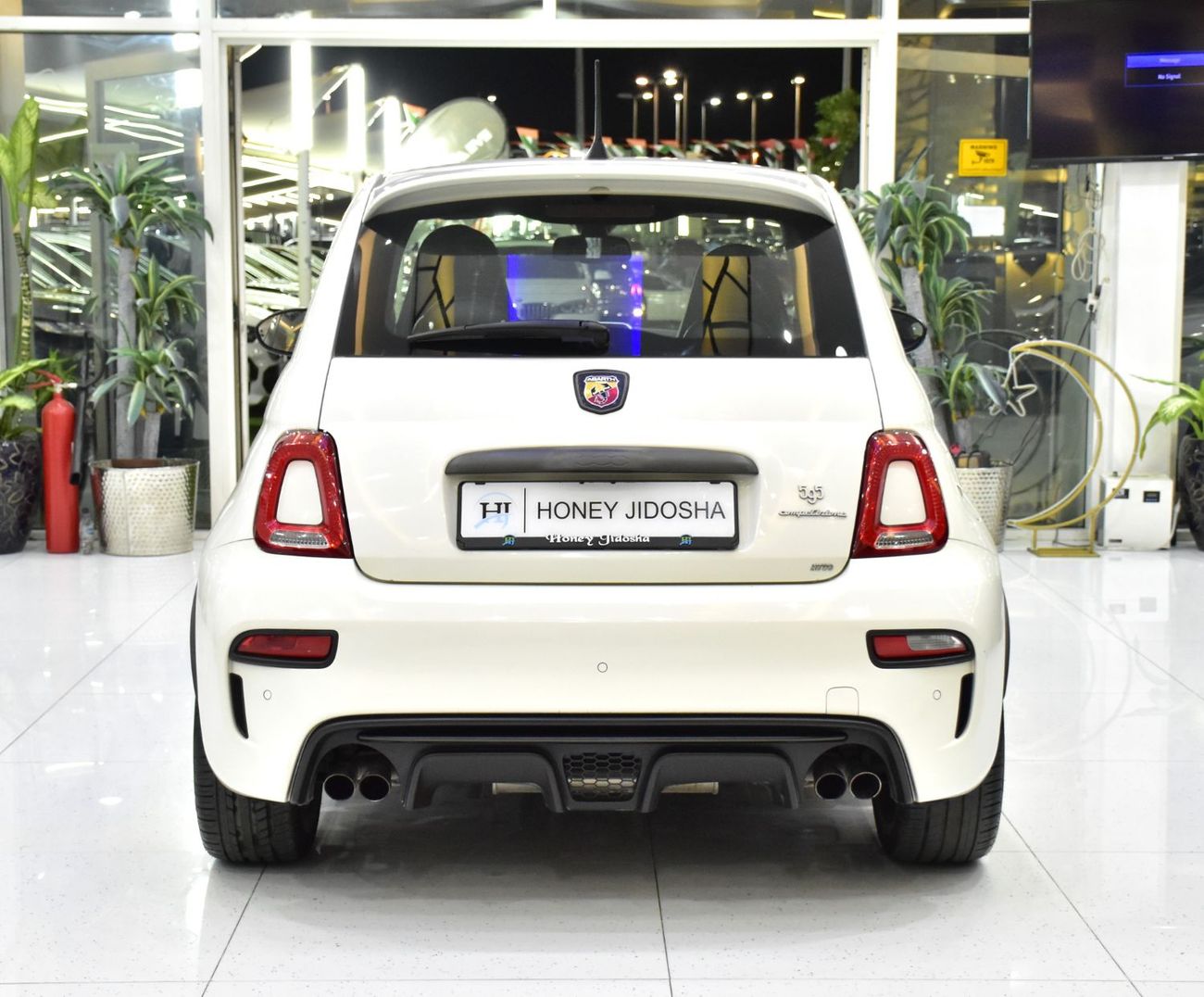 Abarth 595 EXCELLENT DEAL for our Abarth 595 Competizione ( 2022 Model ) in White Color GCC Specs