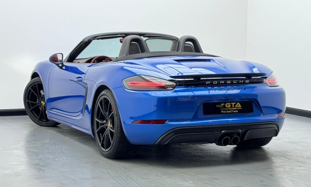 بورش بوكستر 718 GTS 2.5L 2018 Porsche 718 Boxster GTS, 2027 Porsche Warranty, Porsche Service History, GCC