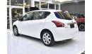 Nissan Tiida EXCELLENT DEAL for our Nissan Tiida ( 2015 Model ) in White Color GCC Specs