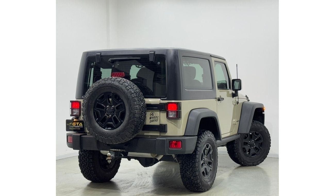 Jeep Wrangler Willys Wheeler 3.6L A/T (3 Door) 2017 Jeep Wrangler Willys Wheelers, Full Jeep Service His