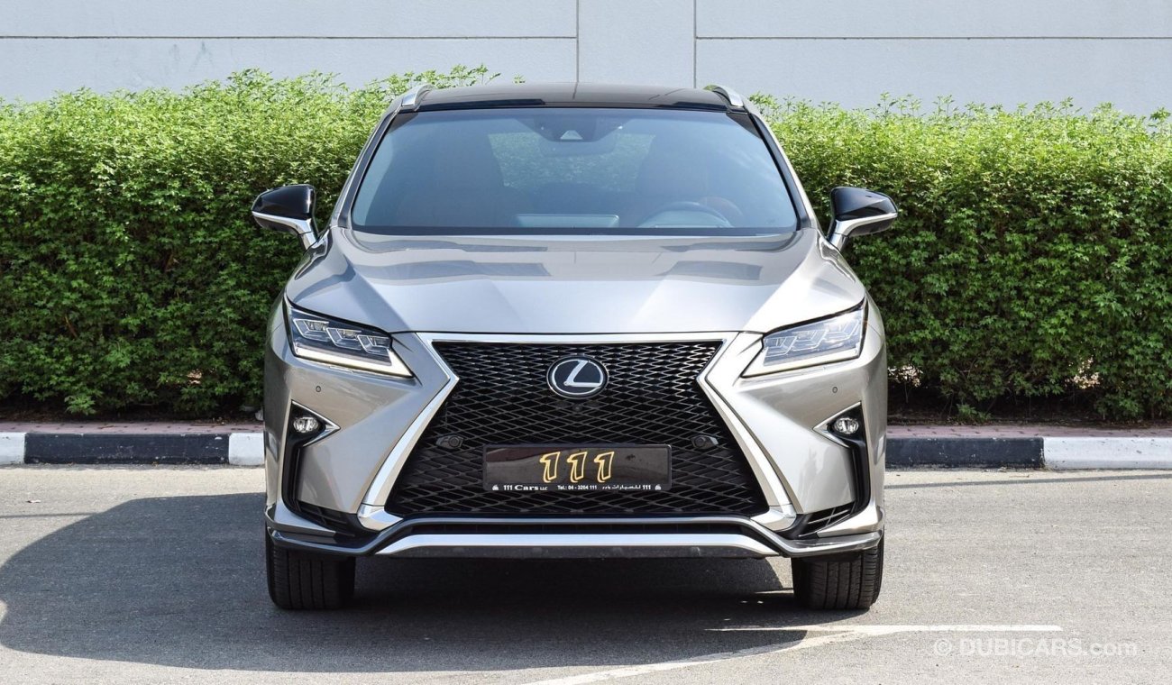 لكزس RX 350 F Sport / Canadian Specifications