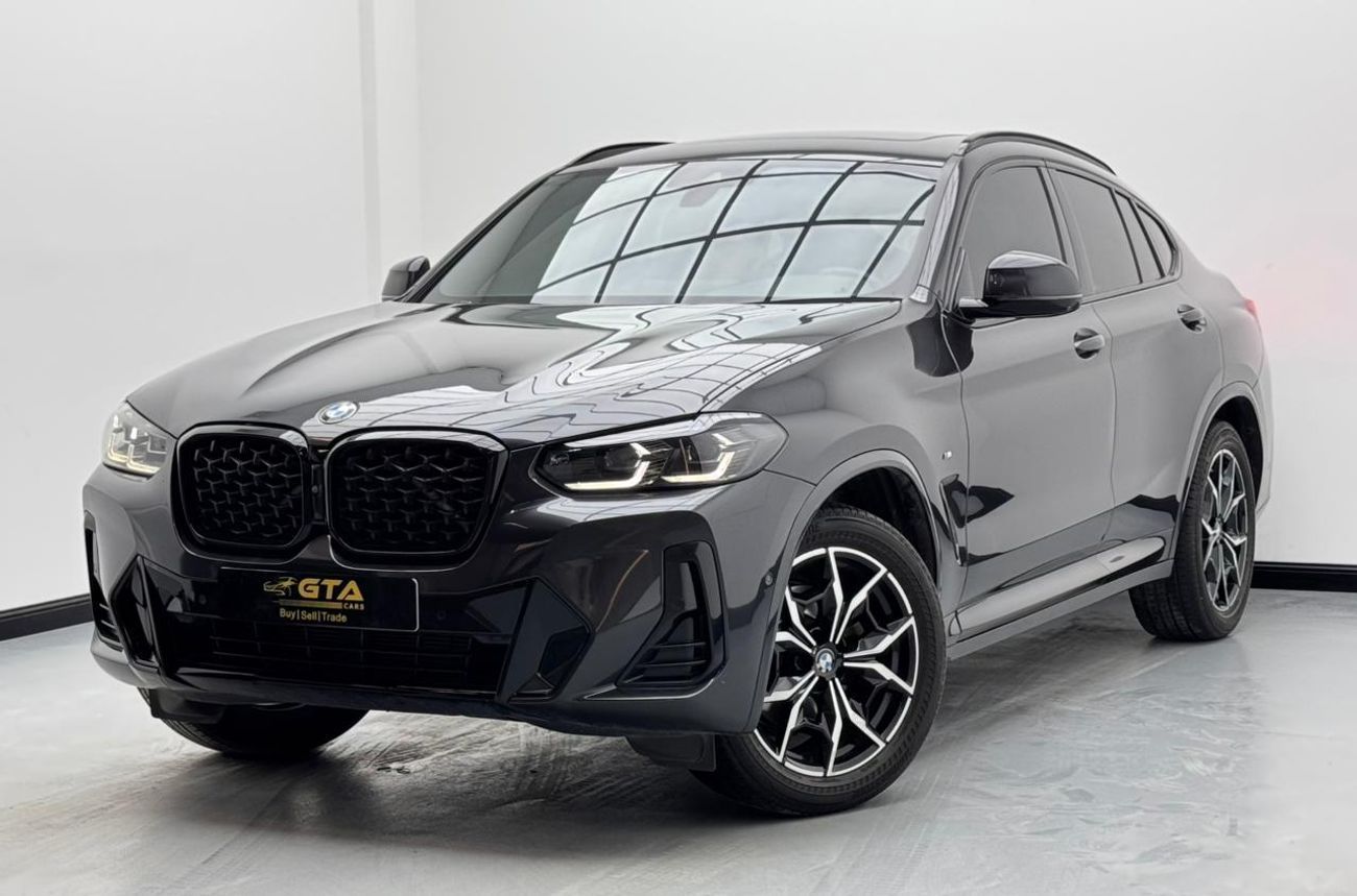 بي أم دبليو X4 xDrive 30i M Sport 2.0L 2023 BMW X4 xDrive30i M-Sport, 2028 BMW Warranty, BMW Service History, GCC