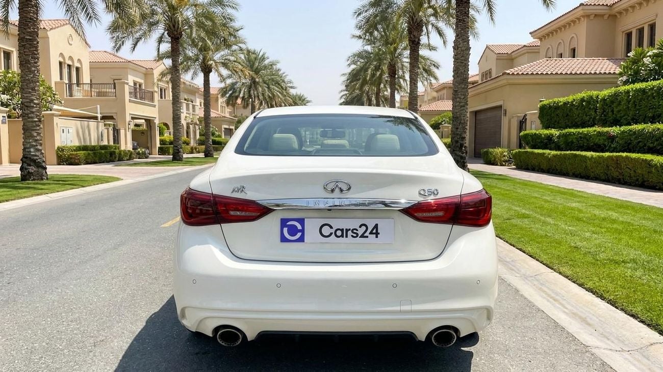 Infiniti Q50 LUXE 2024 | AED 1236/Month | 0 DP | 30 Day Return | Warranty | Service History