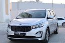 Kia Carnival Kia Carnival EX (YP) model 2019, 5 dirhams. MPV, 3.3 litres, 6 cylinder diesel, automatic, front whe