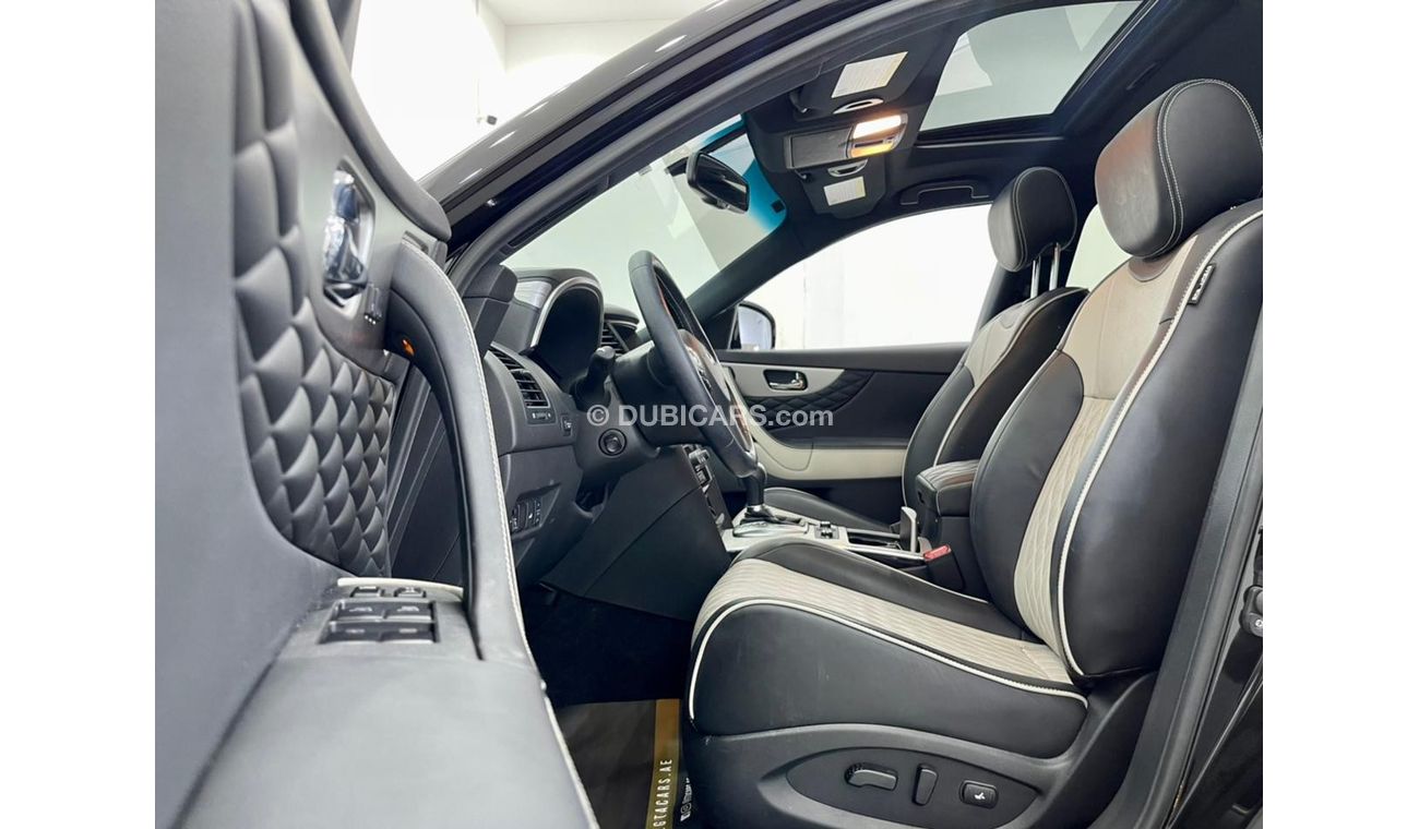 Infiniti QX70 2018 Infiniti QX70 Limited 50th Anniversary, Infiniti Service History, Low Kms, GCC