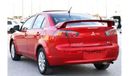 Mitsubishi Lancer GLS Mitsubishi Lancer 2017 GCC in excellent condition