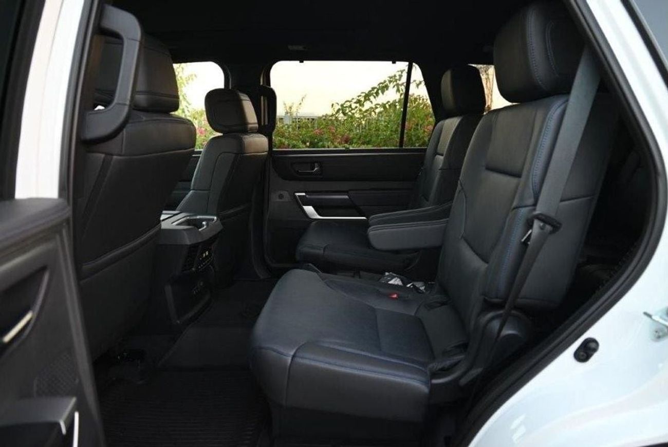 تويوتا سيكويا 2025 SEQUOIA PLATINUM I-FORCE HYBRID V6 3.5L 4WD 7-SEATER AT