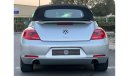 فولكس واجن بيتيل VOLKSWAGEN BEETLE 2.0 TURBO GCC 2016 FULL SERVICE HISTORY ATTRACTIVE PRICE