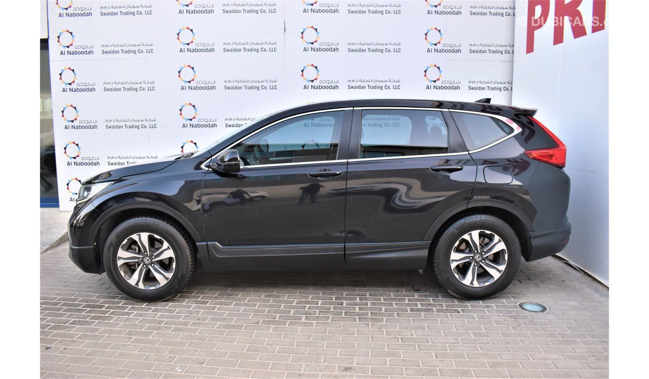 Honda CR-V AED 1762 PM | 0% DP | 2.4L LX 2WD GCC WARRANTY