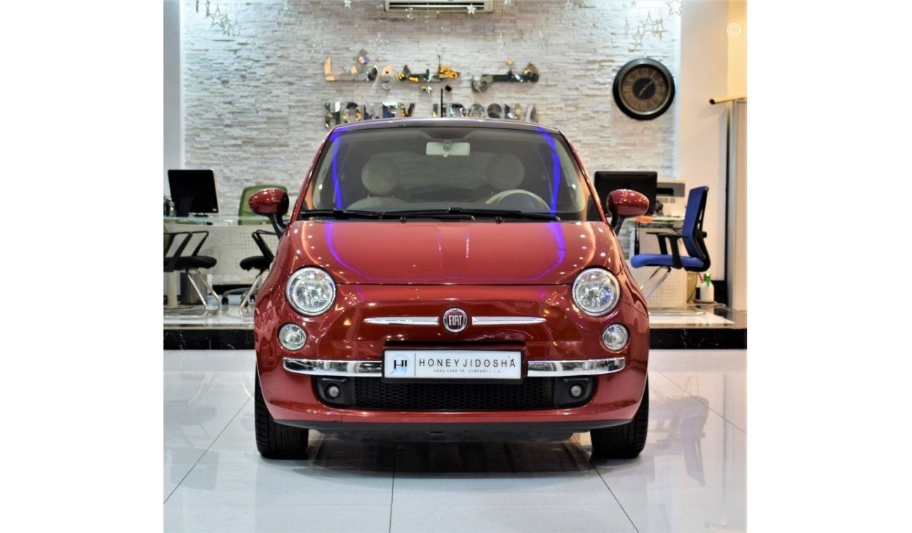 Fiat 500 ONLY 52,000KM!! FIAT 500 ( 2016 Model ) in Red Color! GCC Specs