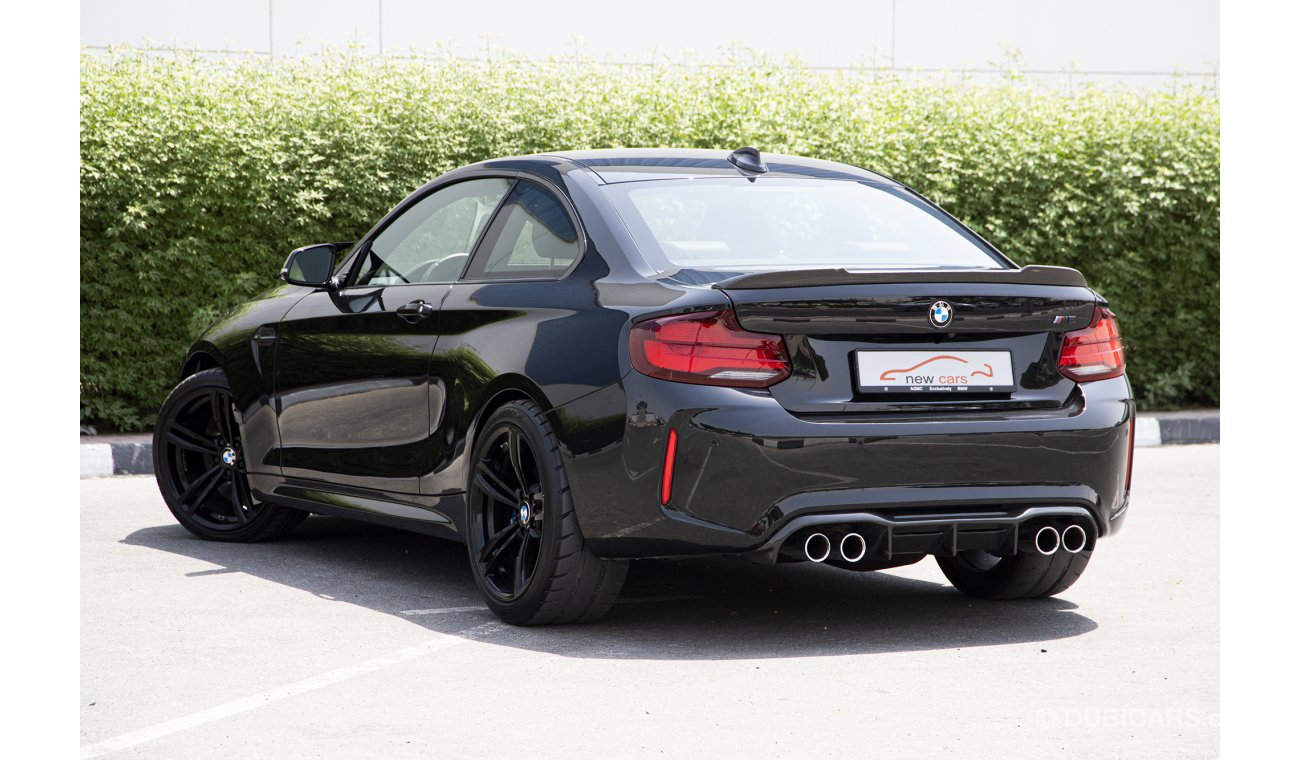 BMW M2 GCC - ASSIST AND FACILITY IN DOWN PAYMENT - 2920 AED/MONTHLY - UNDER AGMC WARRANTY TIL 1/1/2022