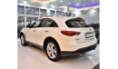 Infiniti QX70 EXCELLENT DEAL for our Infiniti Qx70 3.7 ( 2018 Model! ) in White Color! GCC Specs