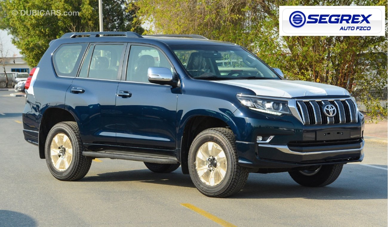 Toyota Prado 4.0 V6 AT VX SPARE DOWN BLACKISH AGEHA GF COLOR AVAILABLE IN UAE LIMITED STOCK