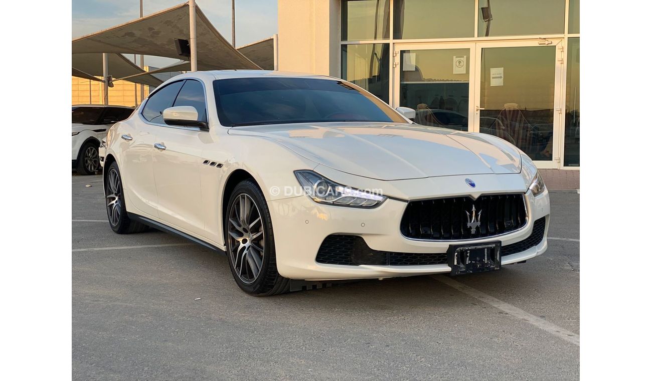 Maserati Ghibli Mazerati ghibli 2017GCC full option perfect condition