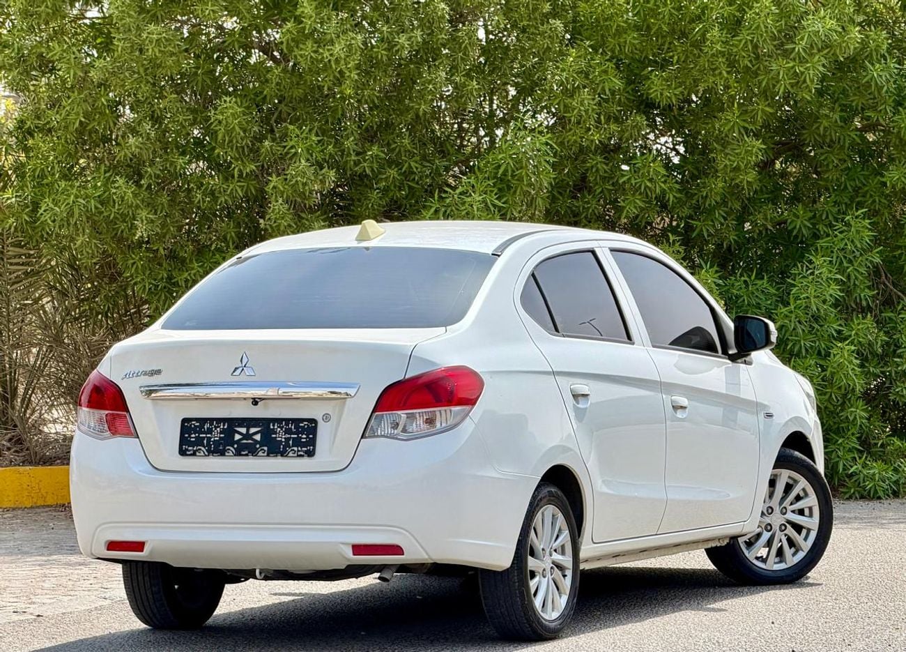 Mitsubishi Attrage GLX MID GLX MEDIUM LINE TRIM, 1.2L, GCC, ACCIDENT FREE, (280/-MONTHLY)
