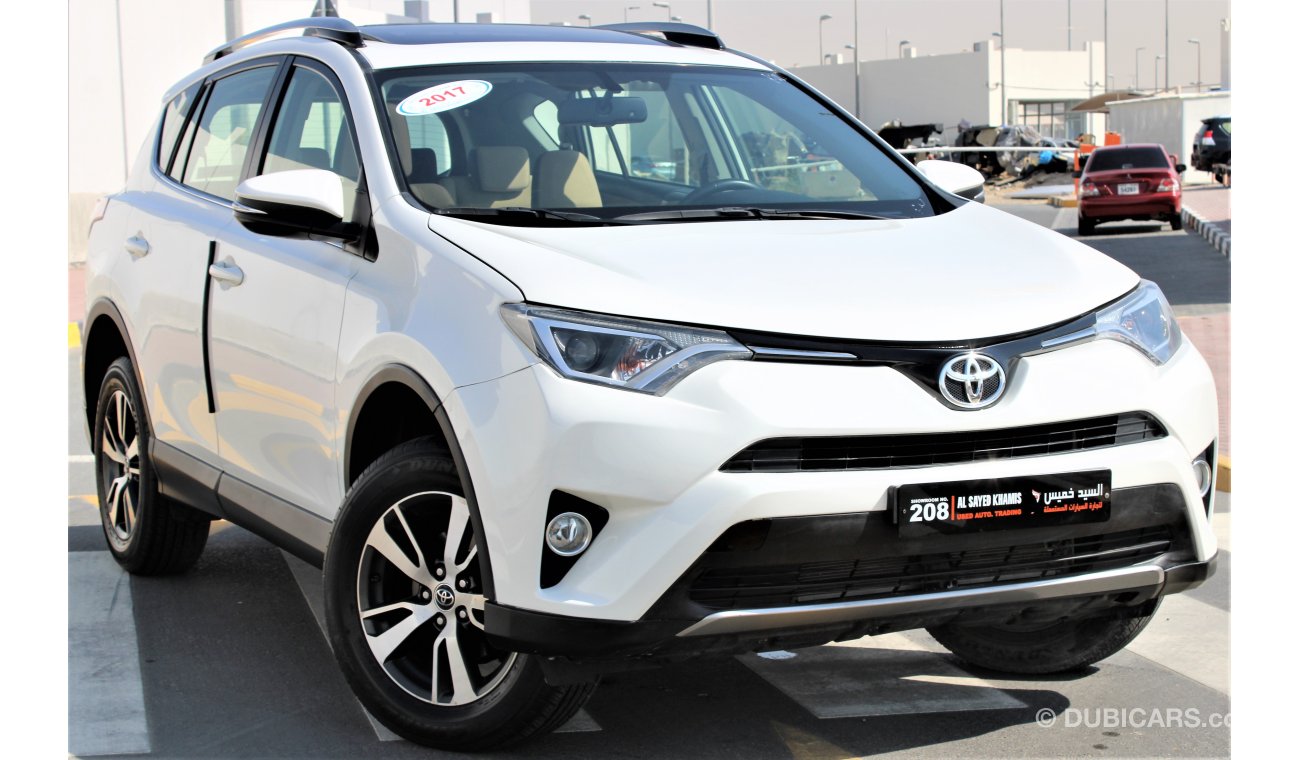 Toyota RAV4 Toyota Rav4 2017 GCC in excellent condition No.1 full option without accidents, very clean from insi