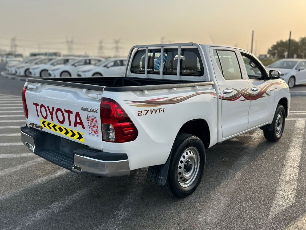 تويوتا هيلوكس 2021 Toyota Hilux 4x4 AWD - Petrol Automatic - No accident