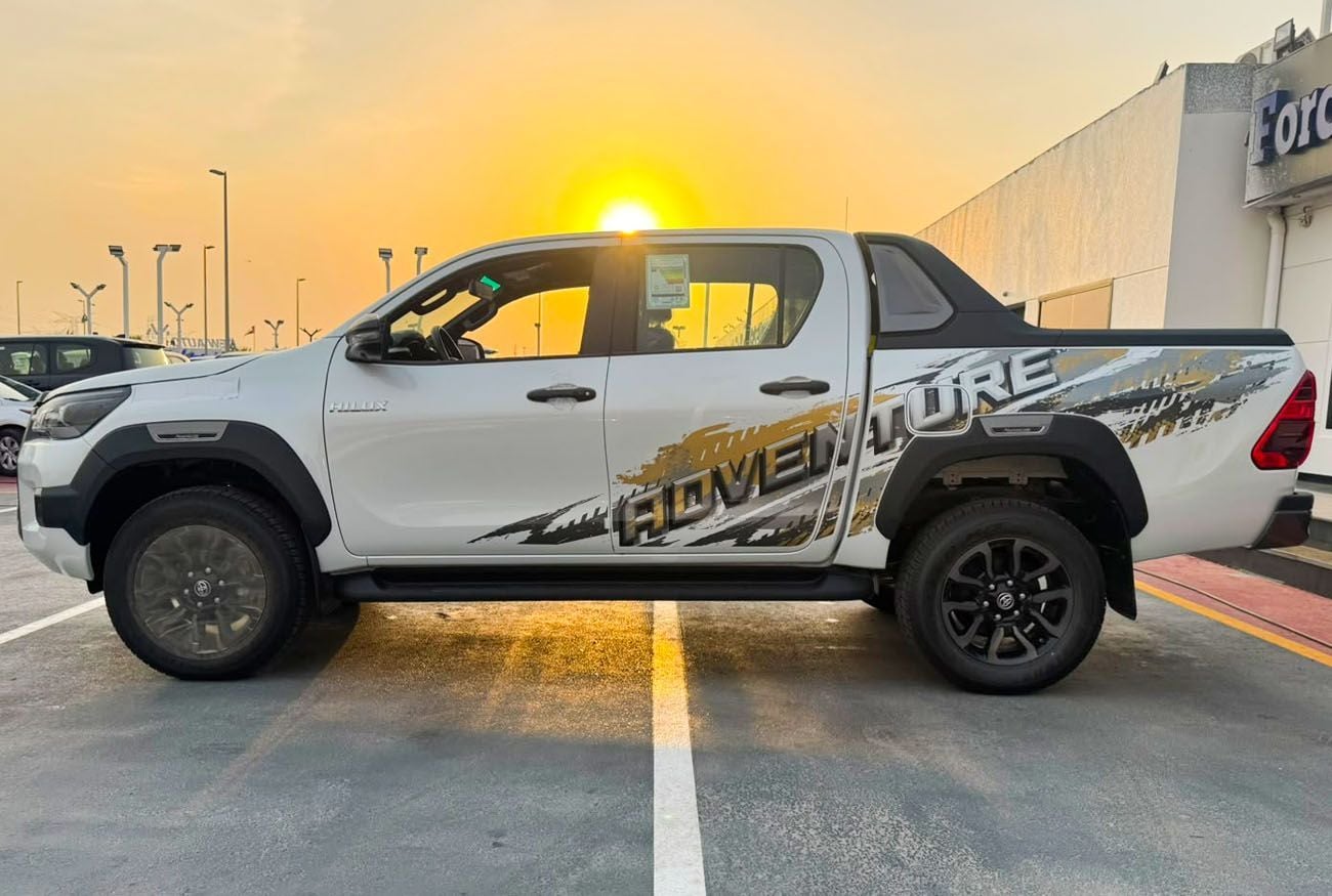 Toyota Hilux ADVENTURE - Automatic . Diesel . Pick Up Truck . Four Wheel Drive . 5 Seats . 4 Doors