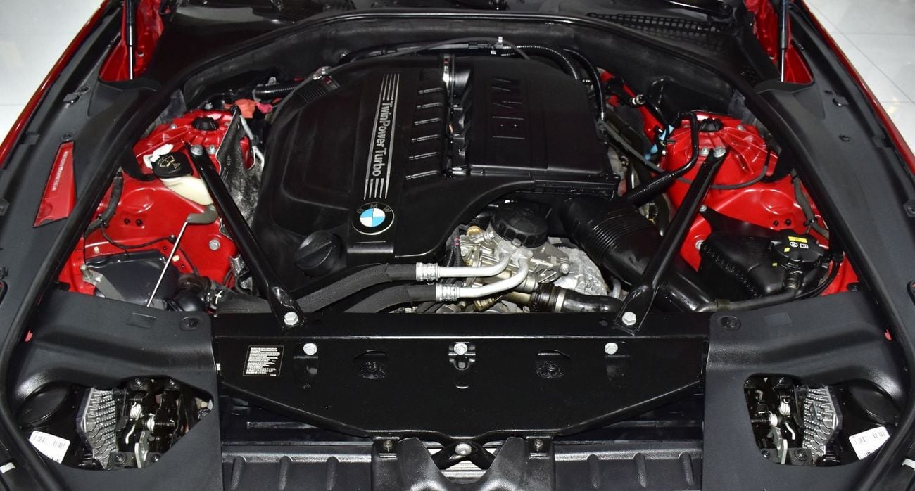 بي أم دبليو 640i EXCELLENT DEAL for our BMW 640i GranCoupe M-Kit ( 2016 Model ) in Red Color GCC Specs