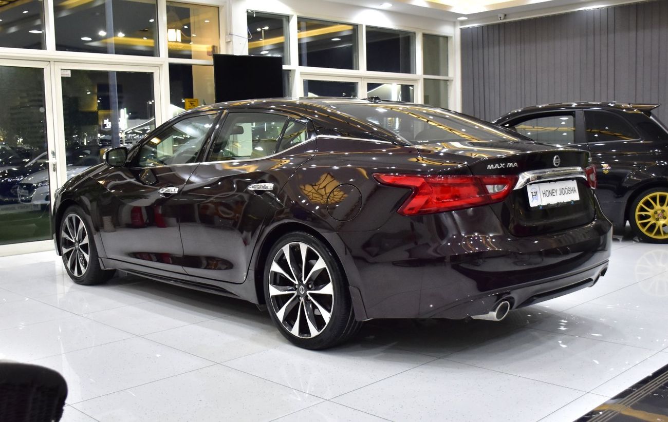 نيسان ماكسيما EXCELLENT DEAL for our Nissan Maxima SR ( 2016 Model ) in Purple Color GCC Specs
