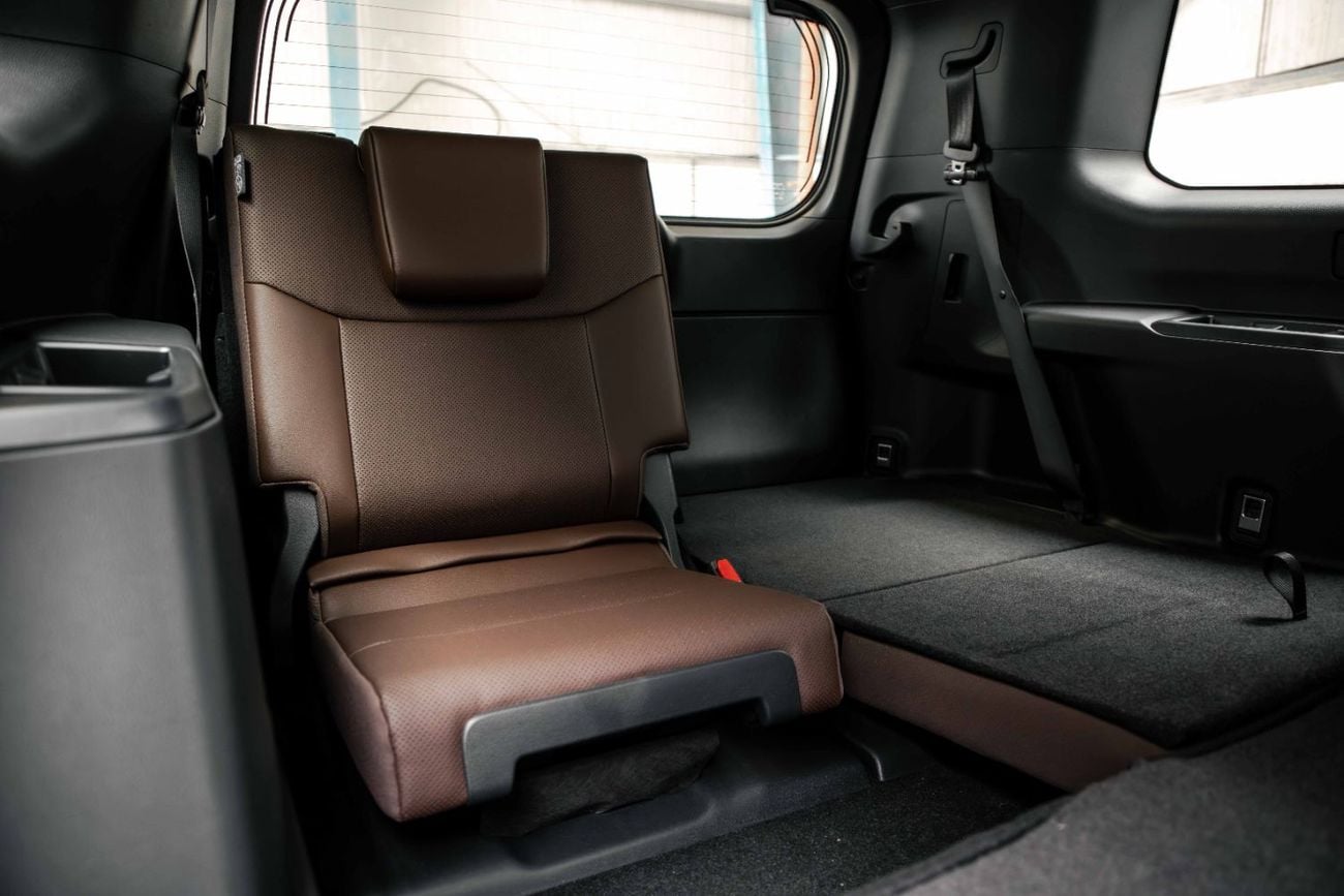 Toyota Prado ADVENTURE 2.8L - PLATINUM WHITE INSIDE DK CHESTNUT | EXPORT ONLY