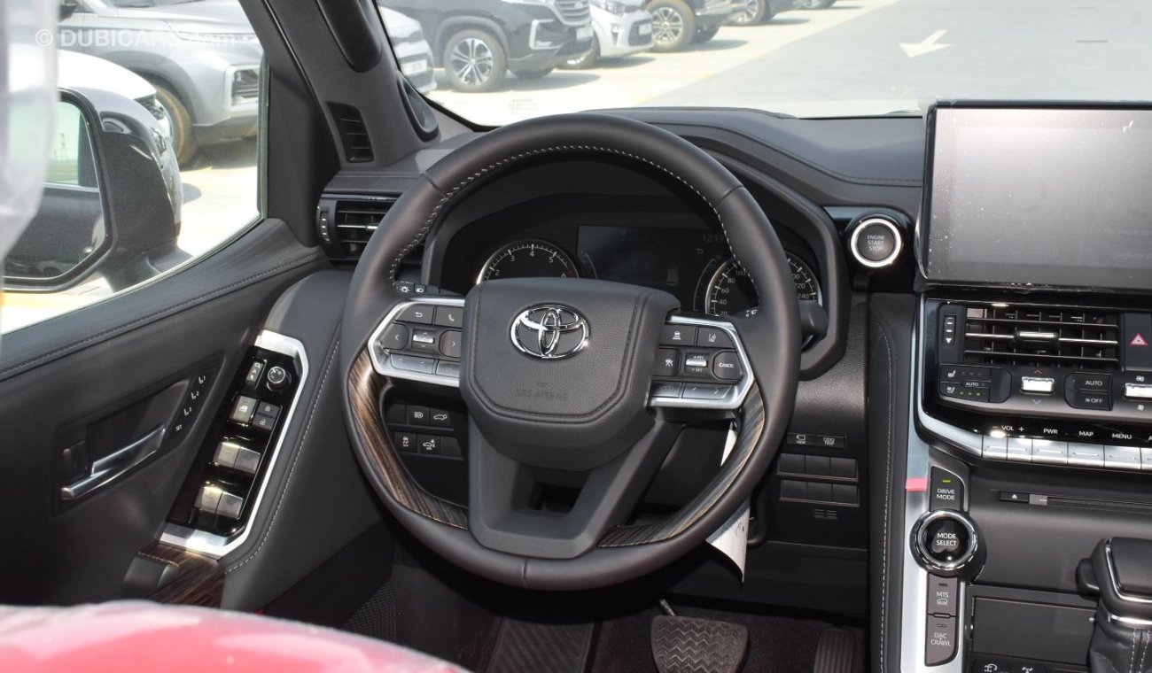 Toyota Land Cruiser 3.5 VXR, KEYLESS ENTRY, PUSH START, JBL SOUND , LEATHER SEAT, ELECTRIC SEAT, MODEL 2023 FOR EXPORT A