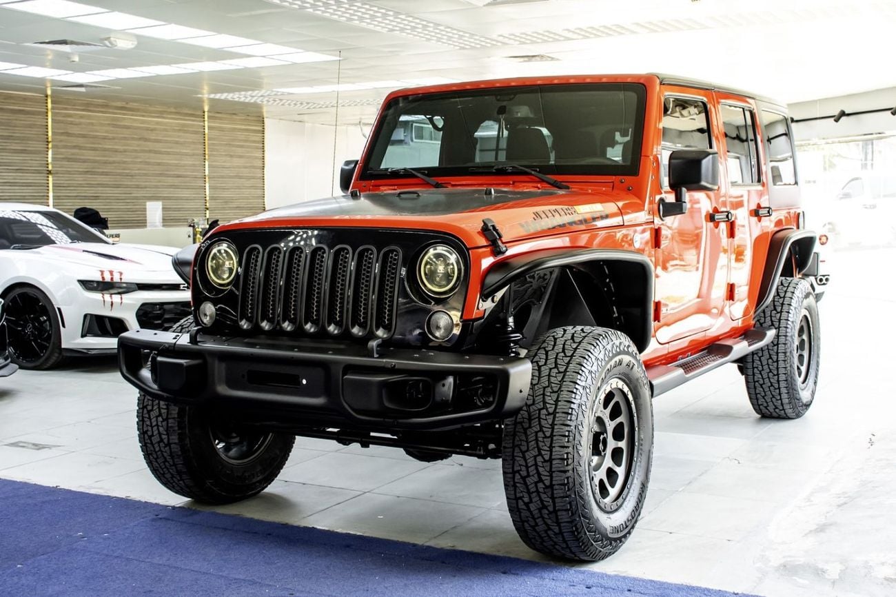 جيب رانجلر أنليميتد Jeep Wrangler Unlimited 2017 مواصفات خليجية