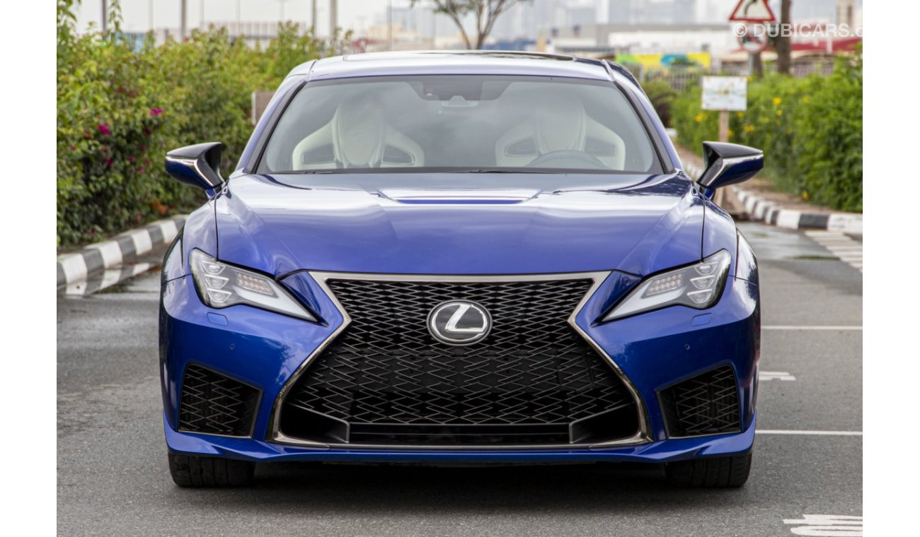 Lexus RC F 472-HP V-8 ENGINE - 2020 - GCC - 4860 AED/