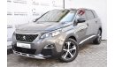 Peugeot 5008 AED 1559 PM | 1.6L GT LINE GCC AGENCY WARRANTY UP TO 2025 OR 100K KM