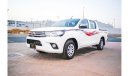 تويوتا هيلوكس 2020 | TOYOTA HILUX  | GLX DOUBLE CAB 4X2 | GCC | VERY WELL-MAINTAINED | SPECTACULAR CONDITION |