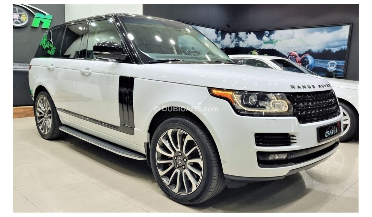 Land Rover Range Rover RANGE ROVER VOGUE V8 SUPERCHARGED FOR 75K AED