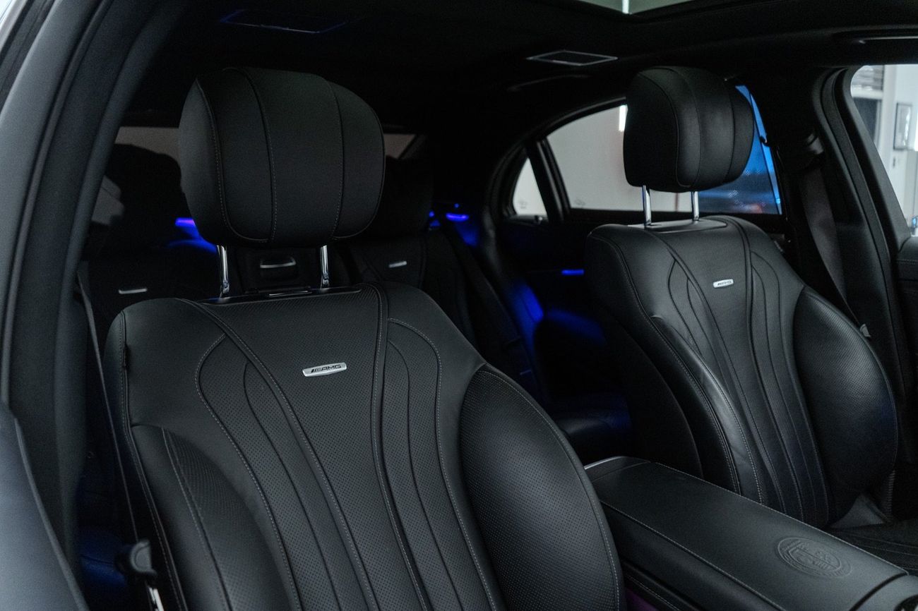 مرسيدس بنز S 63 AMG 2018 Mercedes S63, V8 Biturbo 4Matic+, Warranty, Excellent Condition, Korean Specs