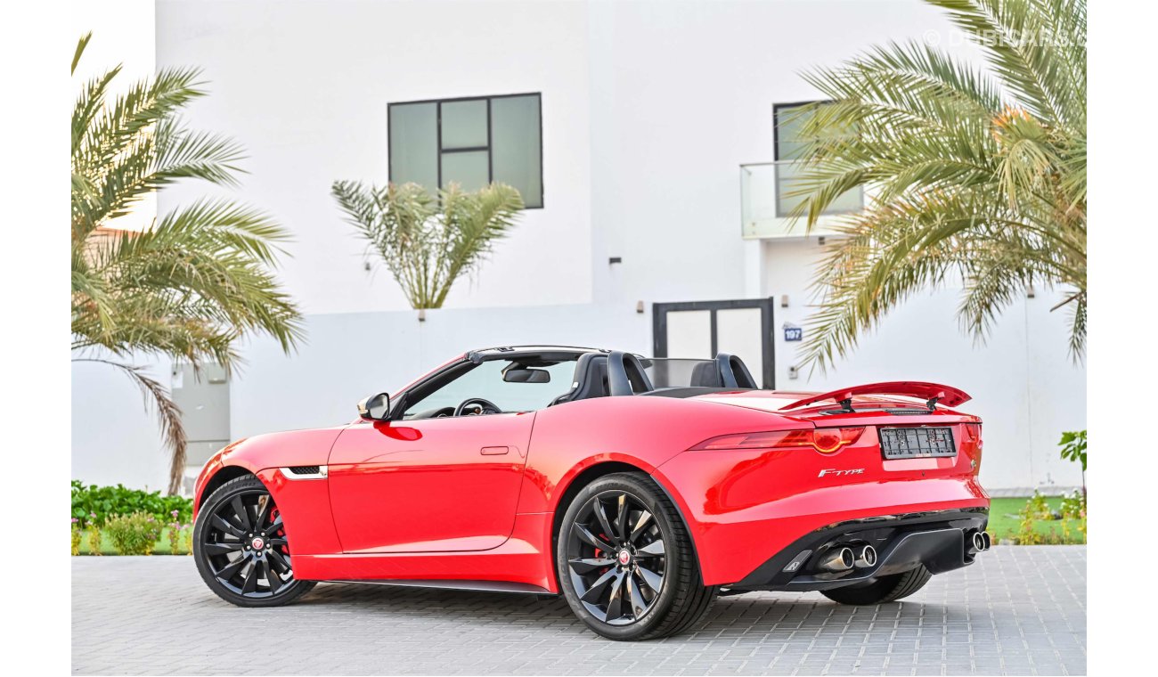 Jaguar F-Type S V8 | 3,114 P.M | 0% Downpayment | Full Option | Low Mileage | Fully Loaded