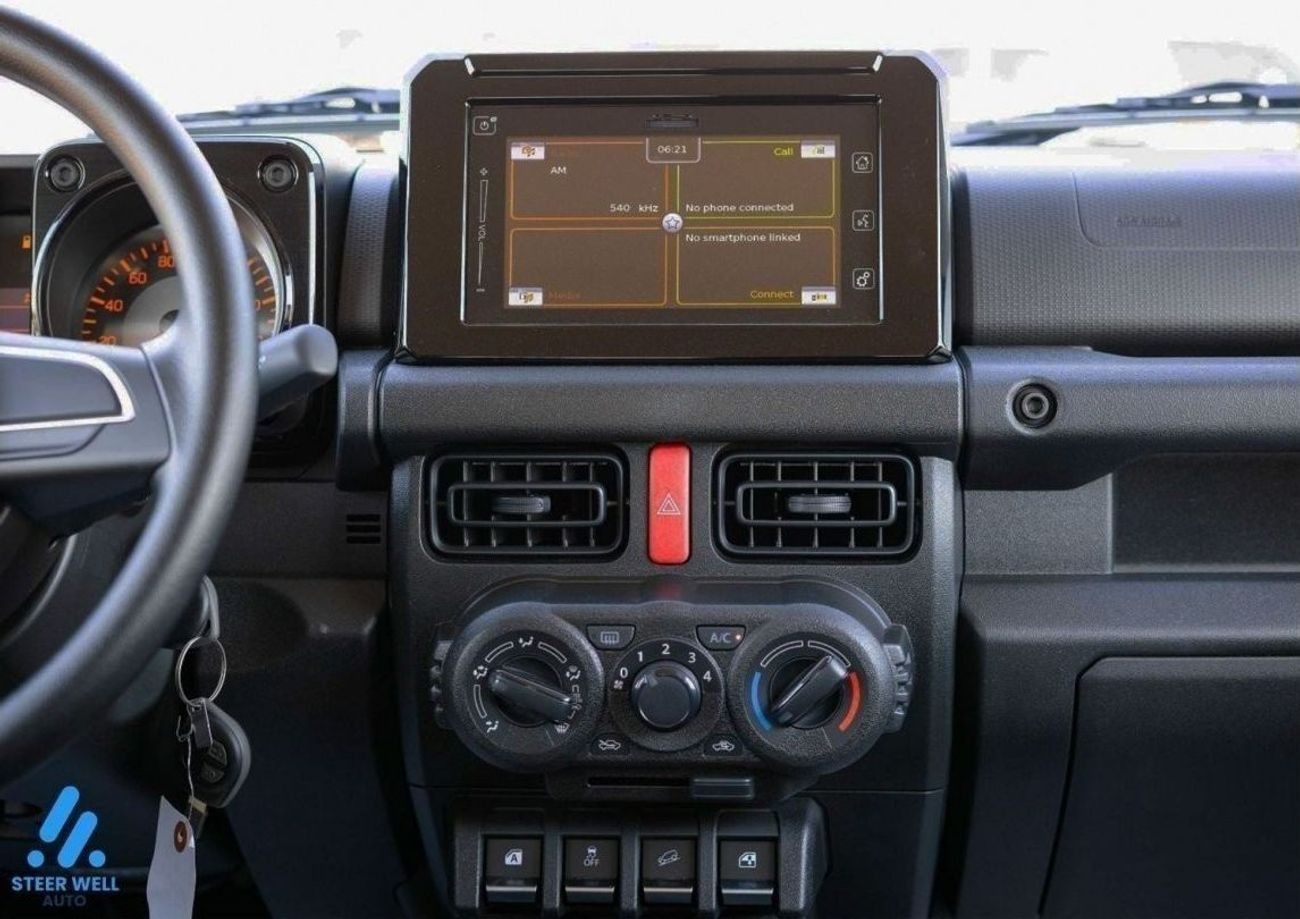 سوزوكي جيمني GL 1.5L 4X4 5MT 2024 - 7 INCH DISPLAY AUDIO - HILL DESCENT CONTROL - EXPORT ONLY