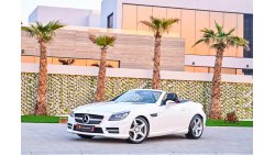 مرسيدس بنز SLK 200 AMG Convertible | 1,758 P.M (4 Years) | 0% Downpayment | Exceptional Condition!