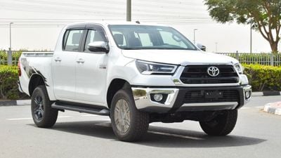 تويوتا هيلوكس ECTAGR003 – 2025 Toyota Hilux Double Cab High Options - 2.4L Diesel Manual 4wd - White w Black