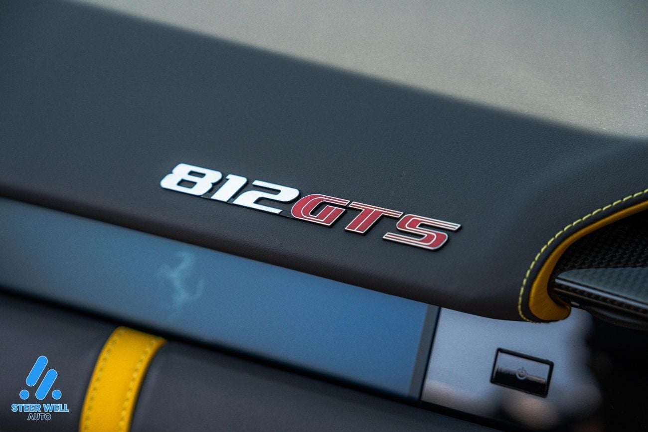 فيراري 812 GTS GTS | 6.5L V12 Engine | GCC Specs | Warranty & Service Package Included